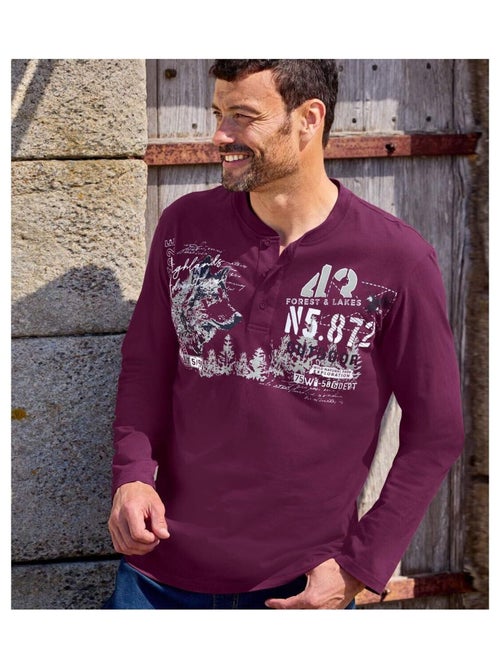 Set van 2 T-shirts met knopenhals - ATLAS FOR MEN - Kiabi Set van 2 T-shirts met knopenhals - ATLAS FOR MEN - Kiabi