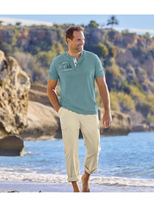 Set van 2 T-shirts met korte mouwen - ATLAS FOR MEN - Kiabi