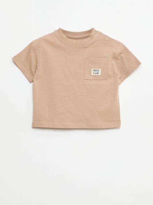Set van 2 T-shirts met korte mouwen - Kiabi