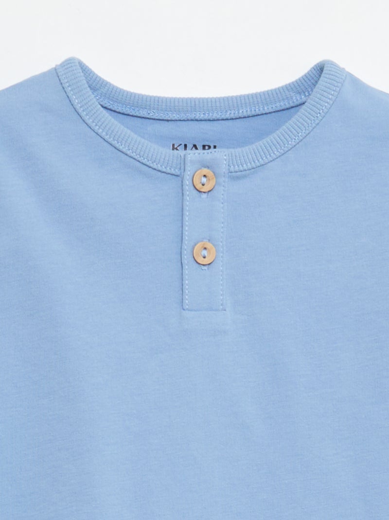 Set van 2 T-shirts met korte mouwen Blauw - Kiabi