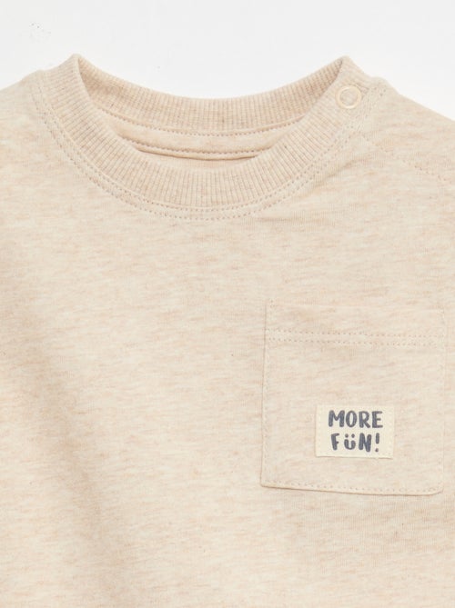 Set van 2 T-shirts met korte mouwen - Kiabi