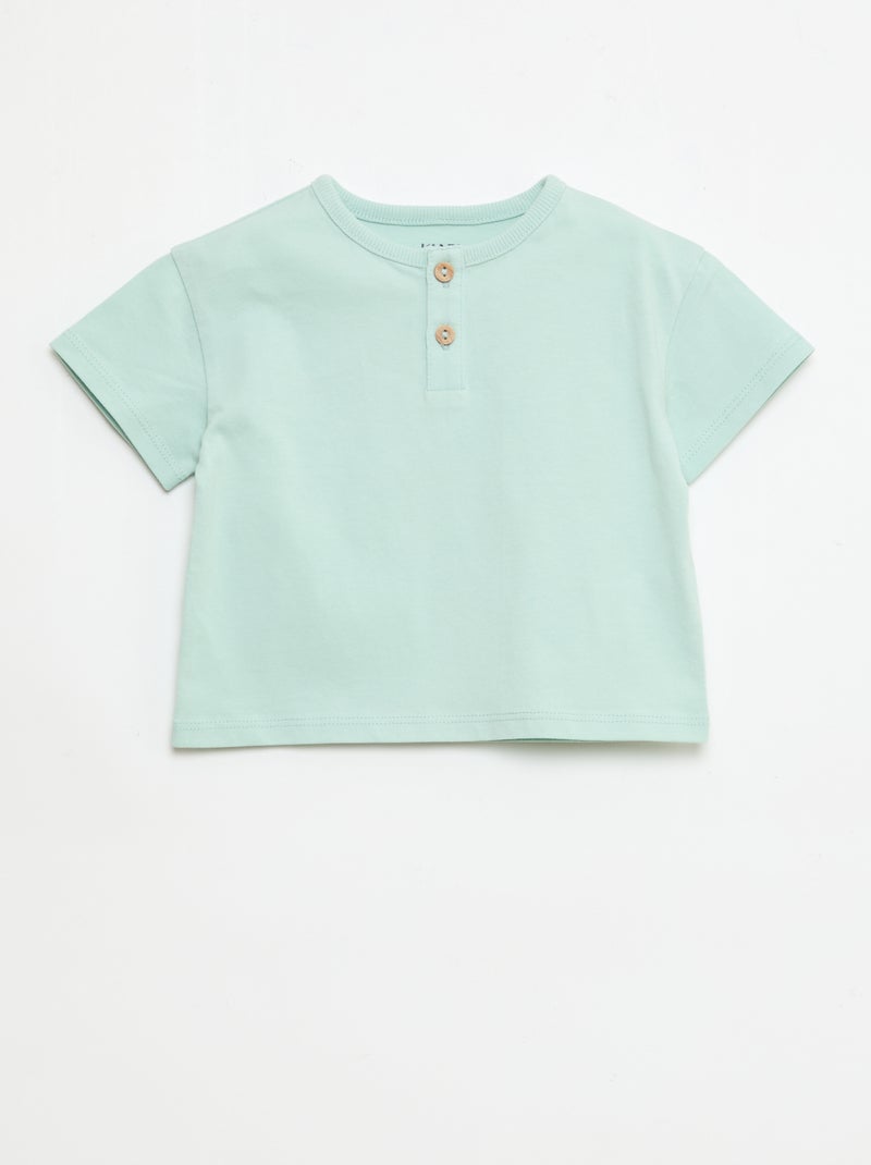 Set van 2 T-shirts met korte mouwen Geel - Kiabi