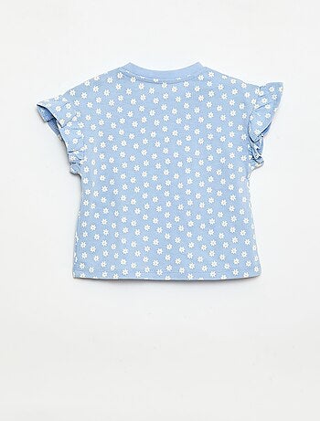 Set van 2 T-shirts met korte mouwen van jerseytricot