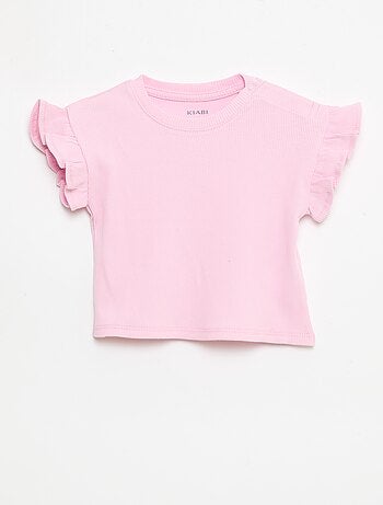 Set van 2 T-shirts met korte mouwen van jerseytricot