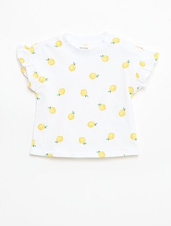 Set van 2 T-shirts met korte mouwen van jerseytricot