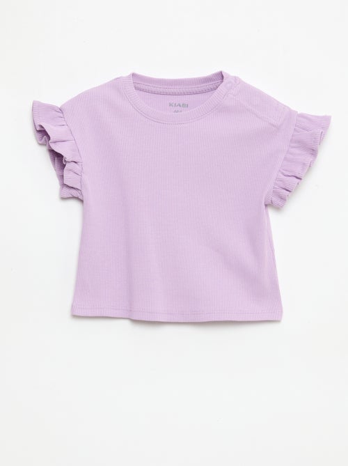 Set van 2 T-shirts met korte mouwen van jerseytricot - Kiabi