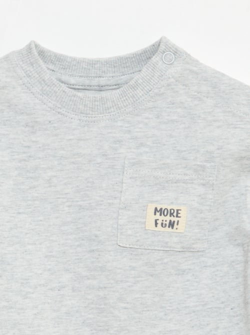 Set van 2 T-shirts met korte mouwen - Kiabi