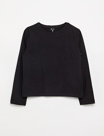 Set van 2 T-shirts met lange mouwen