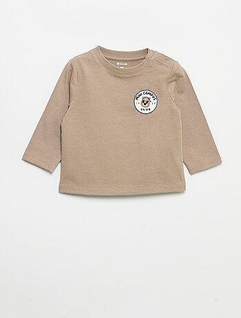 Set van 2 T-shirts met lange mouwen