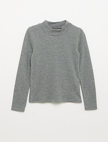 Set van 2 T-shirts met lange mouwen