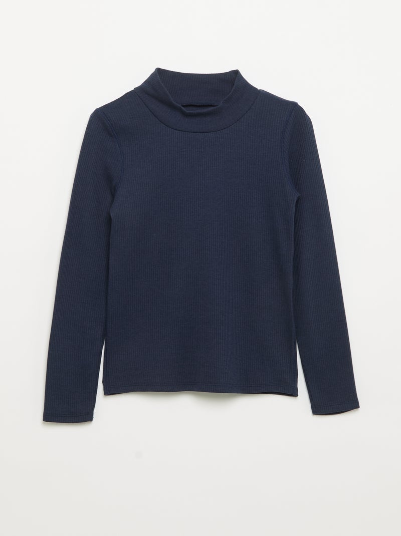 Set van 2 T-shirts met lange mouwen Blauw - Kiabi