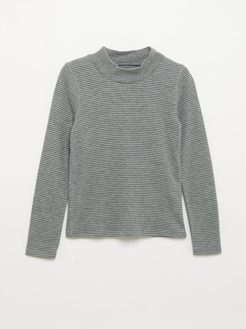 Set van 2 T-shirts met lange mouwen Blauw - Kiabi
