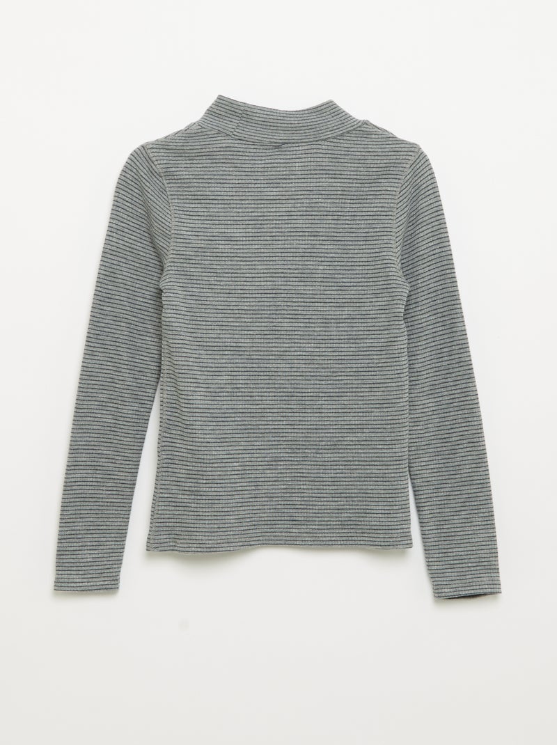 Set van 2 T-shirts met lange mouwen Blauw - Kiabi