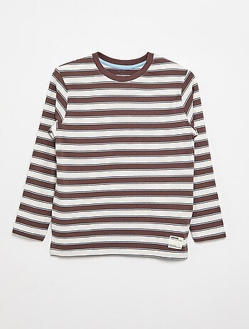 Set van 2 T-shirts met lange mouwen