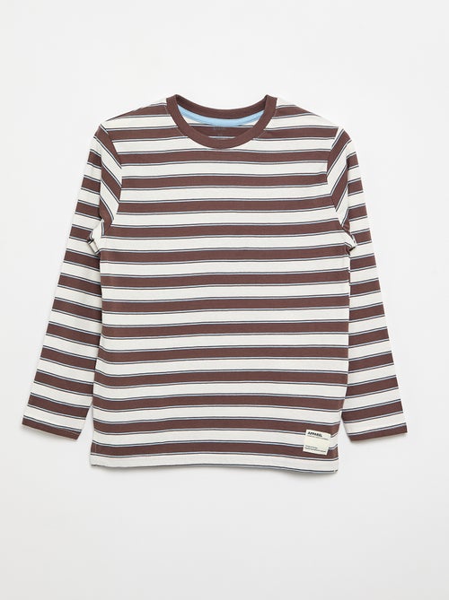 Set van 2 T-shirts met lange mouwen - Kiabi