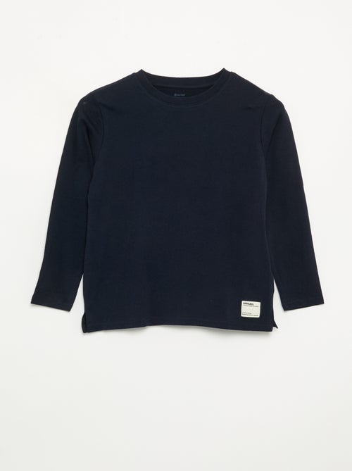 Set van 2 T-shirts met lange mouwen - Kiabi