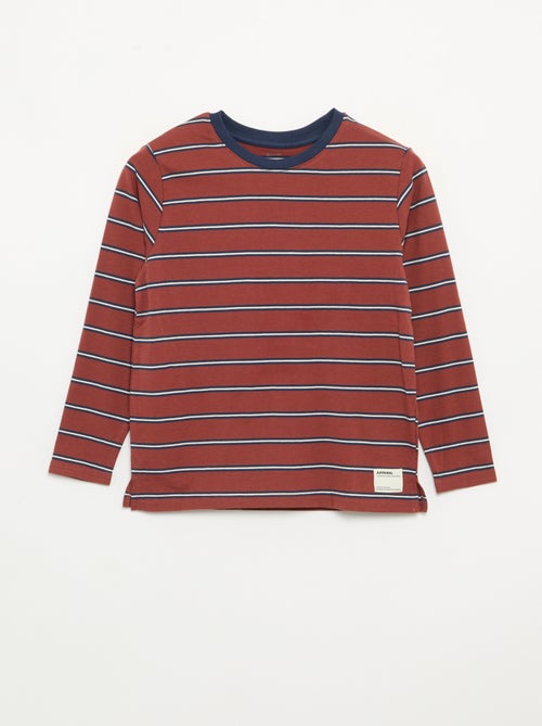 Set van 2 T-shirts met lange mouwen - Kiabi