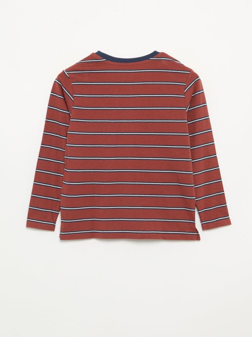 Set van 2 T-shirts met lange mouwen - Kiabi
