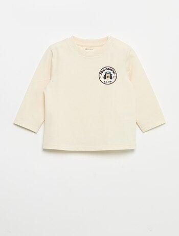 Set van 2 T-shirts met lange mouwen