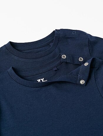 Set van 2 t-shirts met lange mouwen