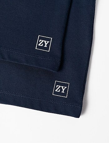 Set van 2 t-shirts met lange mouwen