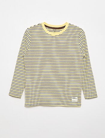 Set van 2 T-shirts met lange mouwen