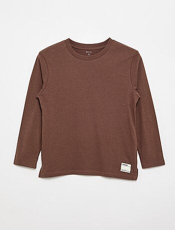 Set van 2 T-shirts met lange mouwen