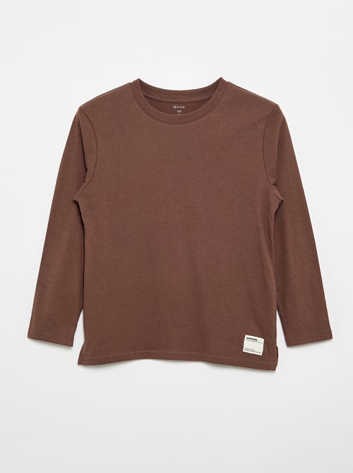 Set van 2 T-shirts met lange mouwen - Kiabi