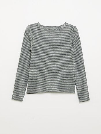 Set van 2 T-shirts met lange mouwen