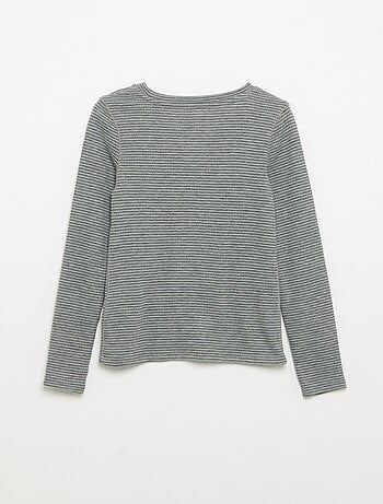 Set van 2 T-shirts met lange mouwen