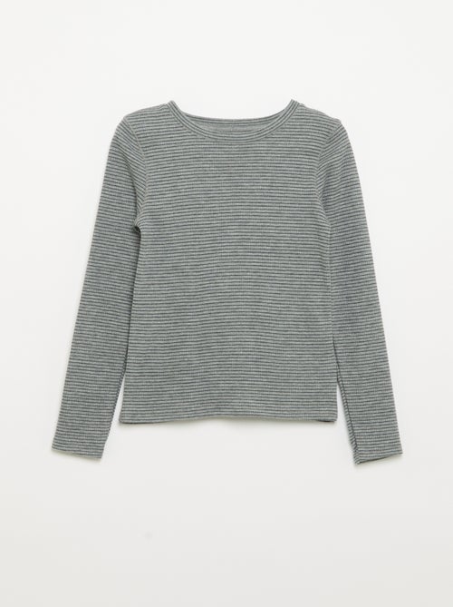 Set van 2 T-shirts met lange mouwen - Kiabi
