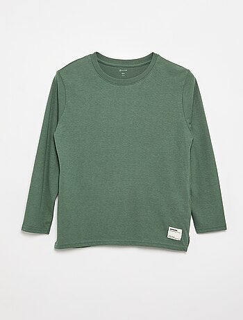 Set van 2 T-shirts met lange mouwen