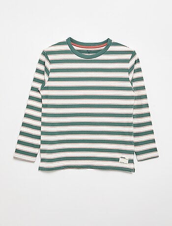 Set van 2 T-shirts met lange mouwen