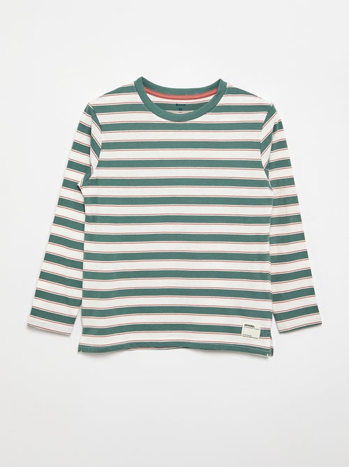 Set van 2 T-shirts met lange mouwen - Kiabi