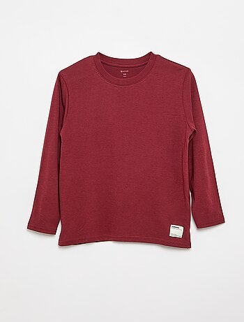 Set van 2 T-shirts met lange mouwen