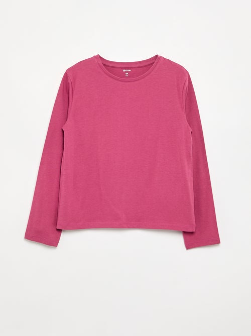Set van 2 T-shirts met lange mouwen - Kiabi