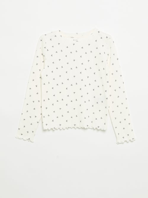 Set van 2 T-shirts met lange mouwen - Kiabi