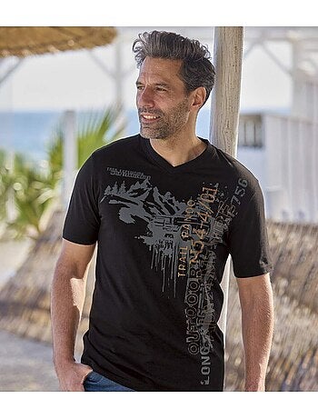Set van 2 t-shirts met v-hals - atlas for men