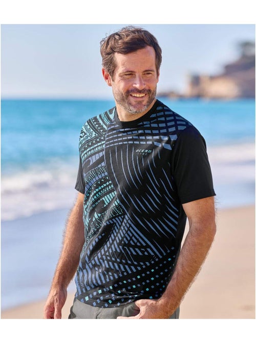 Set van 2 t-shirts ocean line - atlas for men - Kiabi