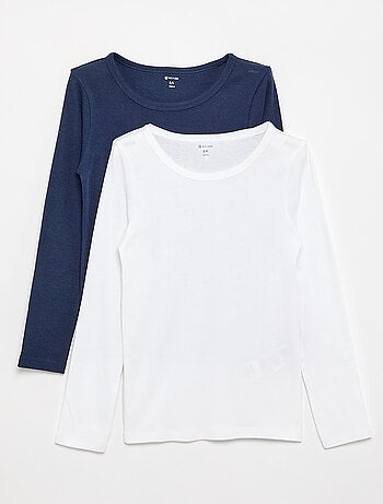 Set van 2 T-shirts van jersey