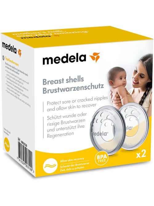 Set van 2 tepelbeschermers van medela – pijnloos borstvoeding geven - Kiabi Set van 2 tepelbeschermers van medela – pijnloos borstvoeding geven - Kiabi