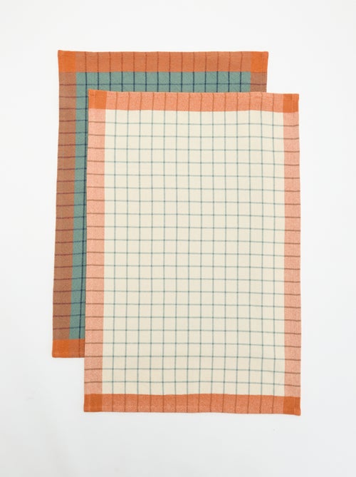 Set van 2 theedoeken - KIABI Home - Kiabi
