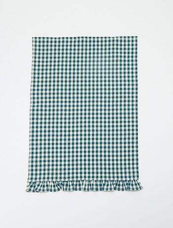 Set van 2 theedoeken met volants (50x70 cm)