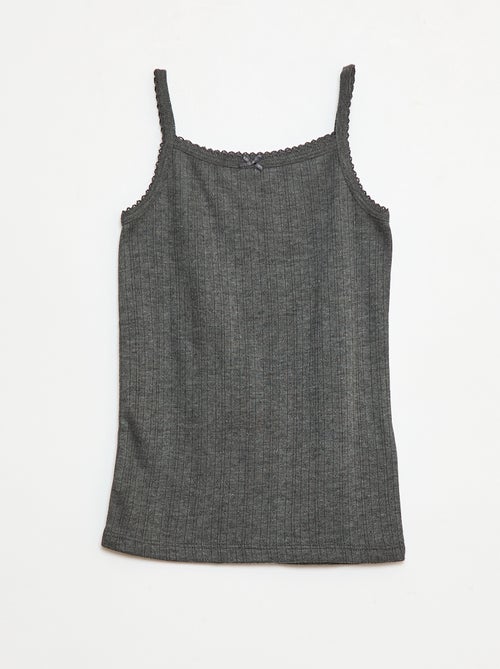 Set van 2 thermoregulerende hemdjes van katoen - Kiabi