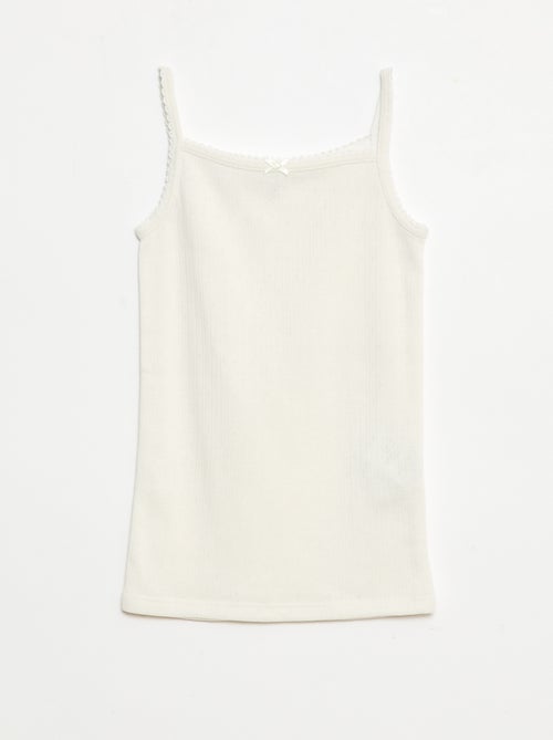 Set van 2 thermoregulerende hemdjes van katoen - Kiabi