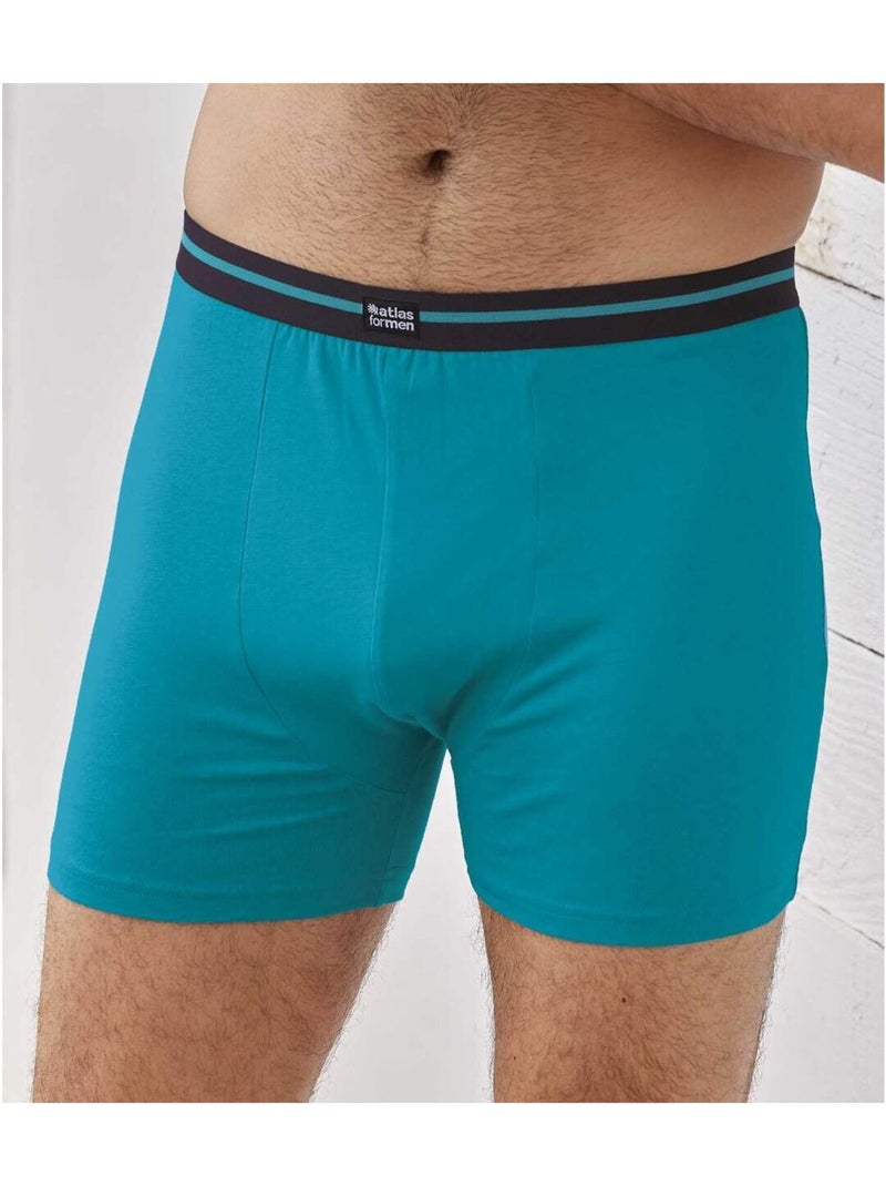 Set van 2 trendy boxershorts  - ATLAS FOR MEN Blauw - Kiabi
