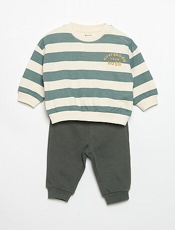Set van 2 2-delige sets - sweatshirt + broek