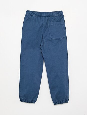 Set van 2 twill sporttrainingsbroeken