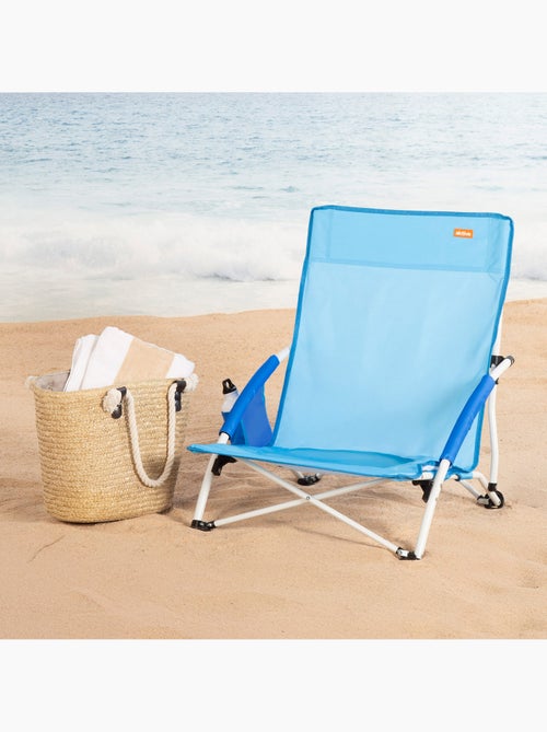 Set van 2 vaste lage strandstoelen 50x49x66 cm - Kiabi Set van 2 vaste lage strandstoelen 50x49x66 cm - Kiabi