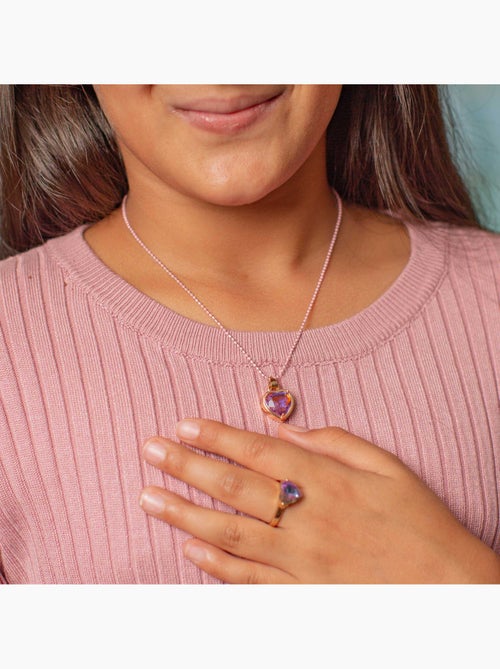 Set van 2 verstelbare ringen precious purple - Kiabi Set van 2 verstelbare ringen precious purple - Kiabi